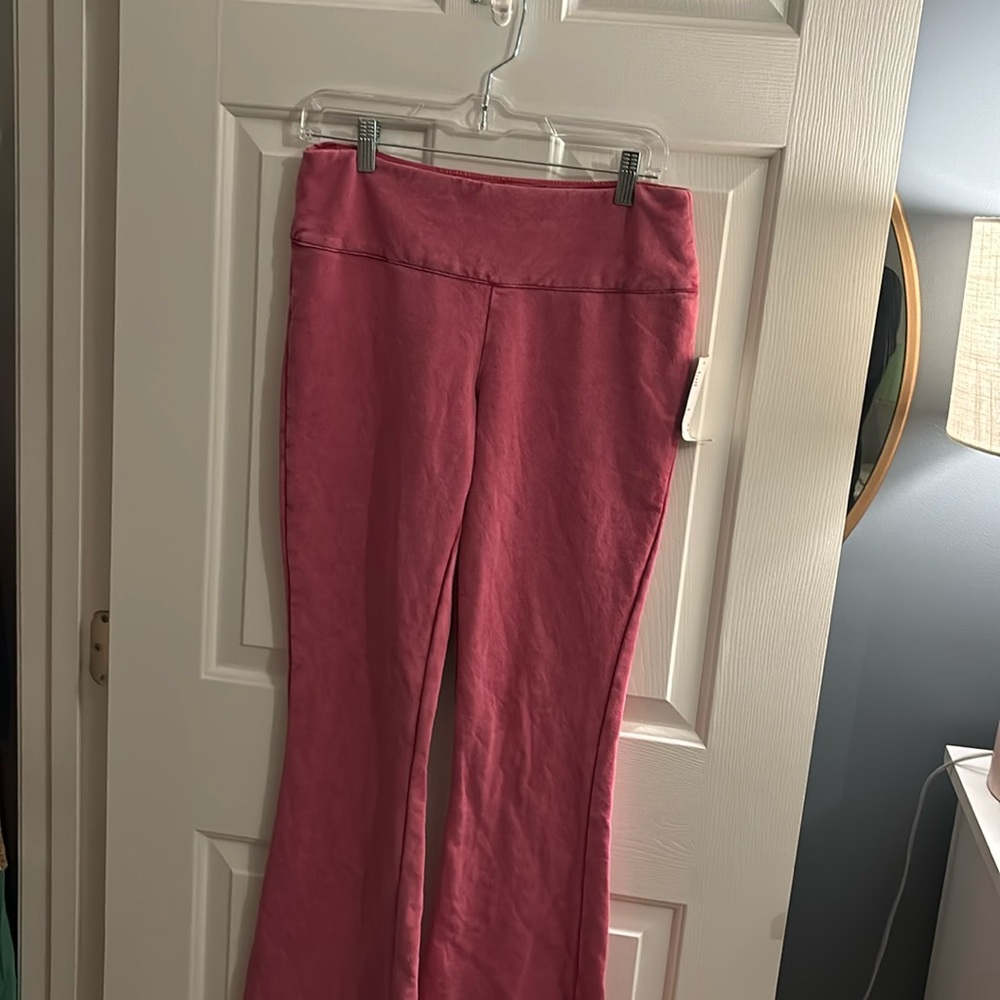 Urban outfitters pink flare sweatpants